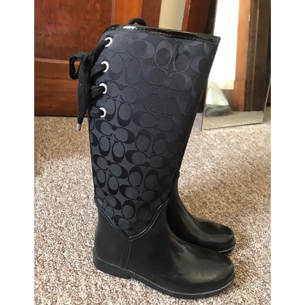 Black Coach Tristee Boots